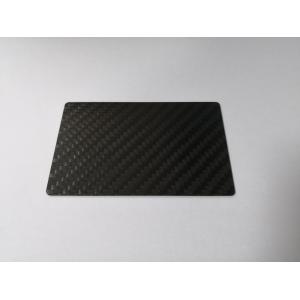 85x54x0.8mm Carbon Fiber Card With SLE4442 Small Contact Chip