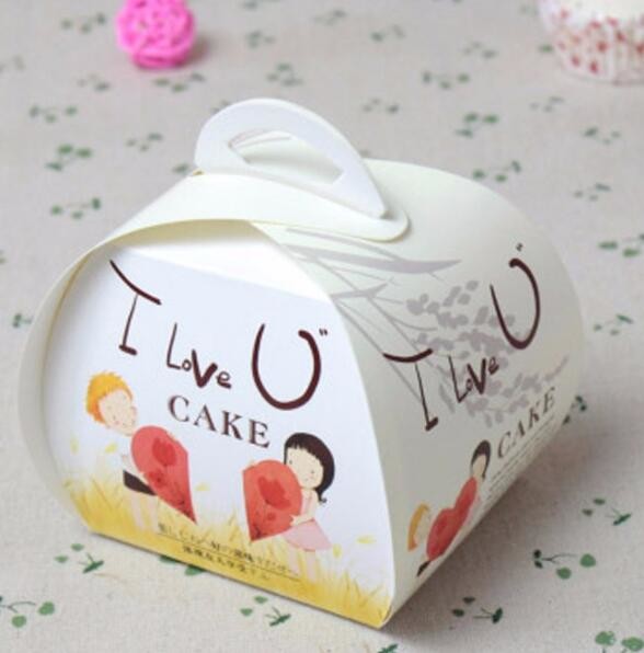 Cake Box Cake Packaging Container Food Paper Gift Box,Cheap Wholesale Custom Printed Matt Lamination Art Paper Cake Box