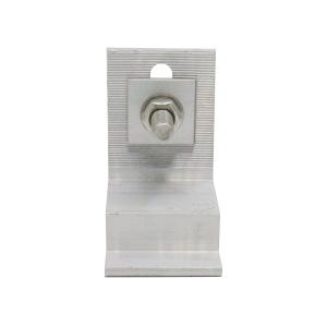 Durability Natural Anodized Aluminium Alloy Cladding Support System Adjustable