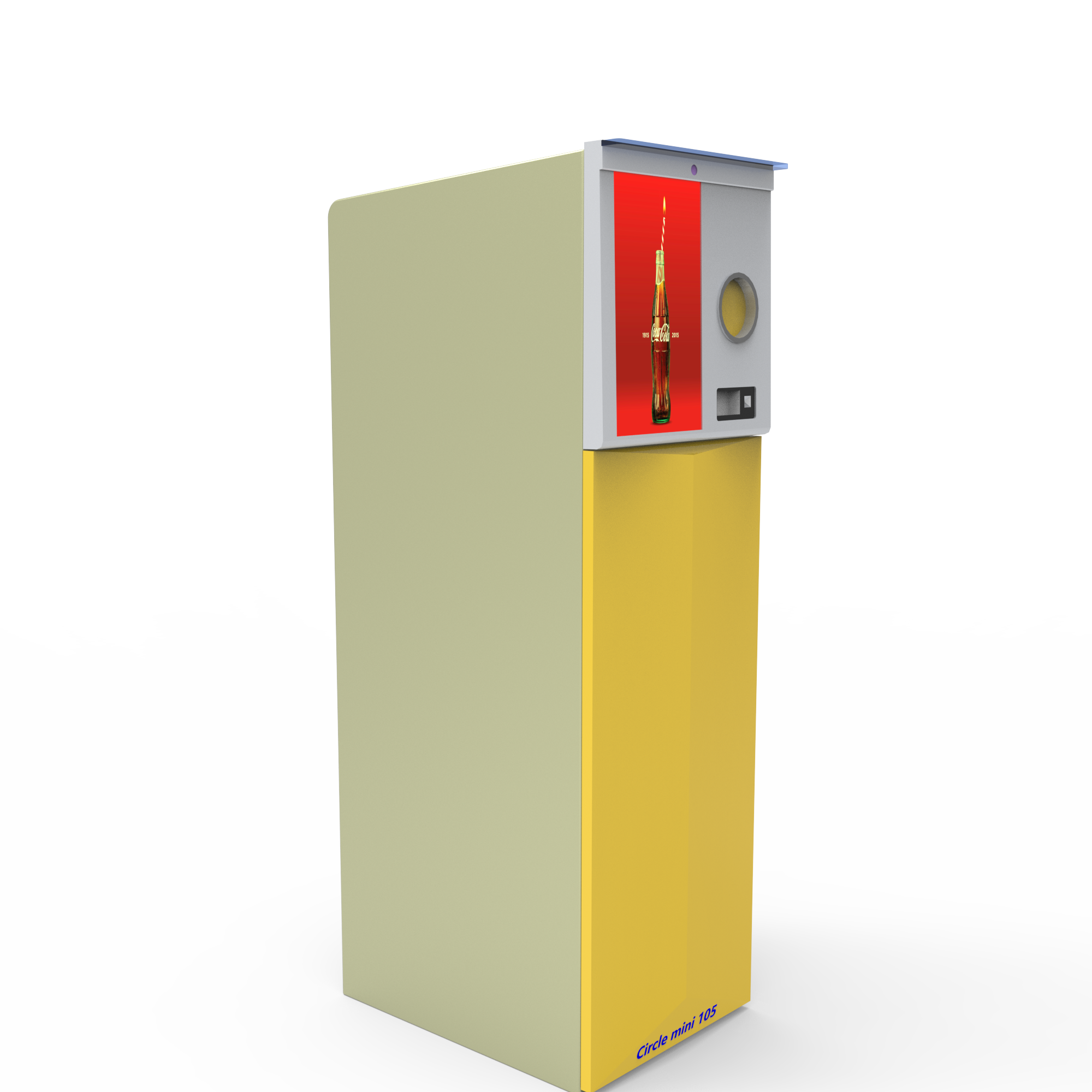 Commercial Supermarket RVM Reverse Vending Machine Indoor MINI RVM 601