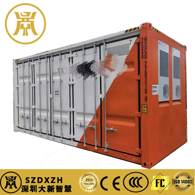 BESS outdoor enclosure integrated cooling system