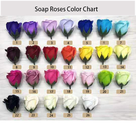 Preserved Roses Gift Boxes Soap Roses Boxes Jewelry Boxes For Valentines Day Gifts