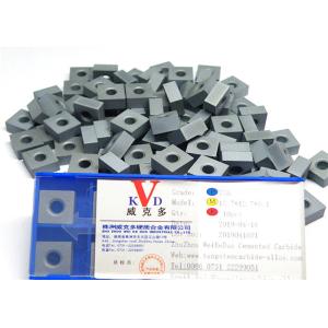 Quality Rough Machining Cnc Carbide Inserts / Carbide Turning Inserts Nano Coating wholesale
