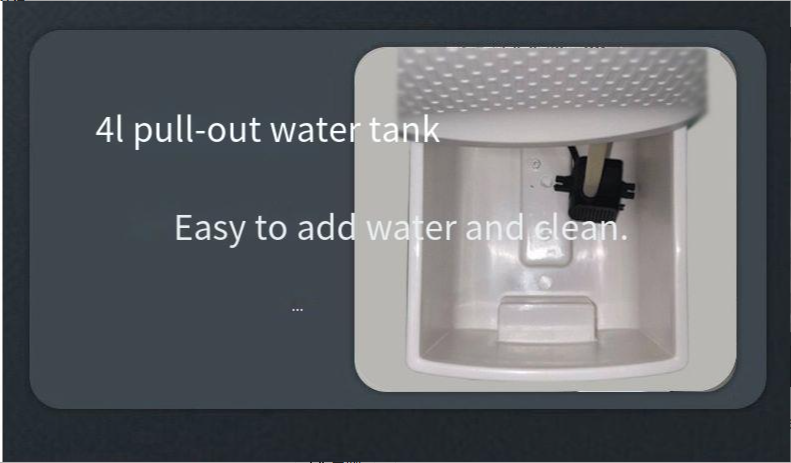 Timer 8h Water Air Conditioner and Warm Air Blower with Power Supply 80W Cooling