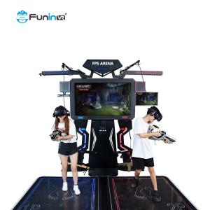 Quality Multiplayer Stand Up Flight VR Simulator 360° Motion Range wholesale