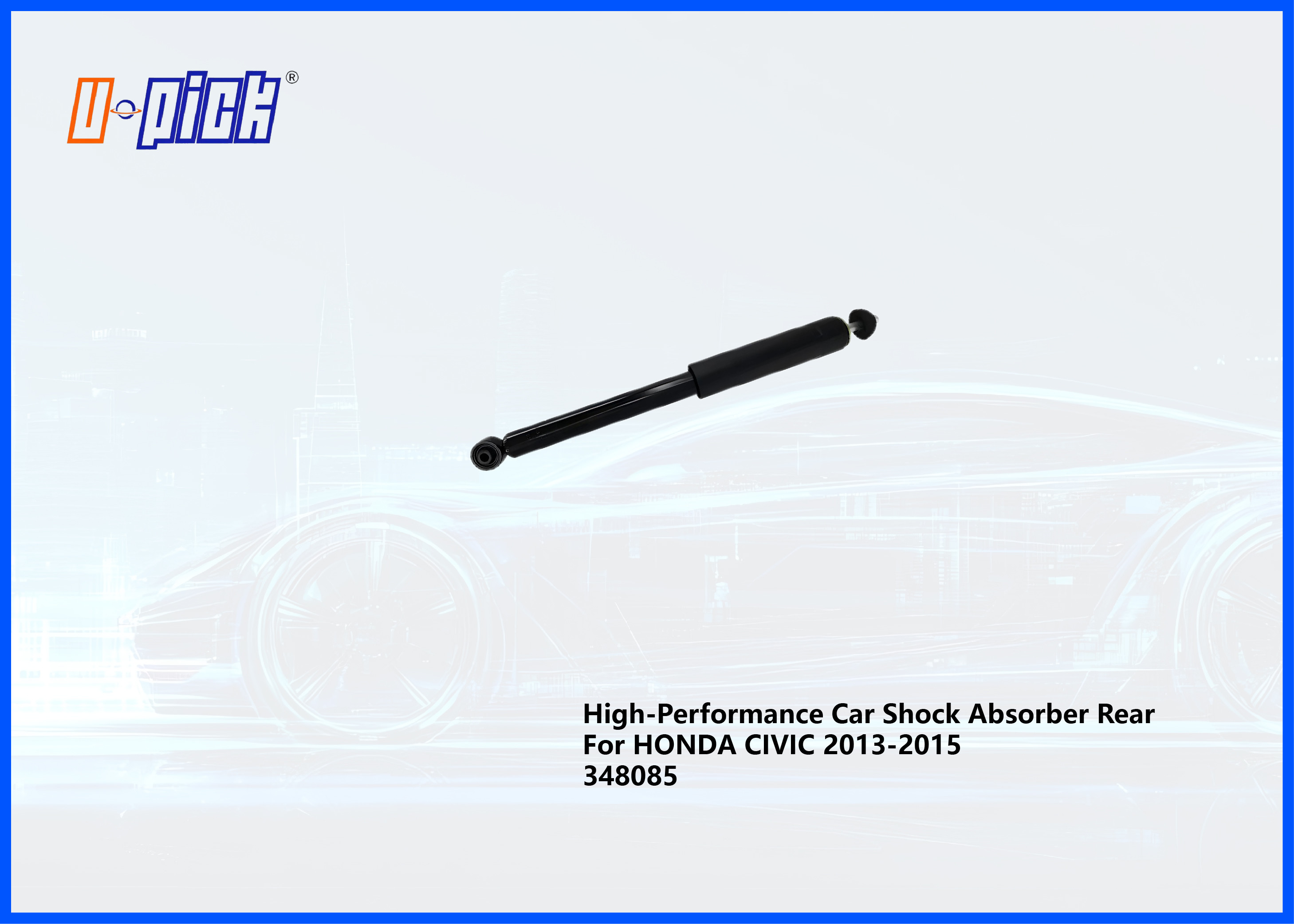 High-Performance Car Shock Absorber Rear For HONDA CIVIC 2013-2015 348085