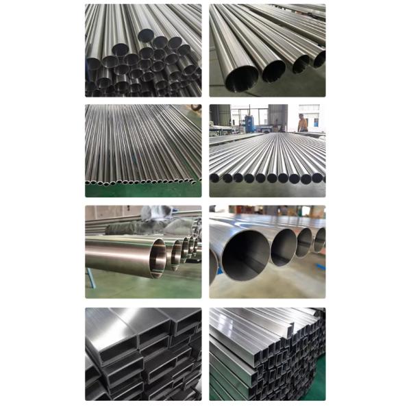 Cold Rolled 304 316 Stainless Steel Pipe Polished SS 304 Pipe Bending Welding Processing Services Available Square/Round