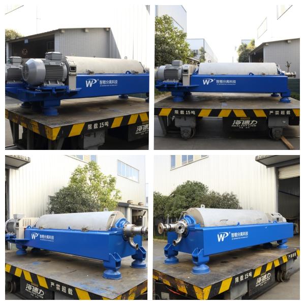 Patented Decanter Centrifuge 3 Phase Centrifuge Auto Cleaning 4000Rpm
