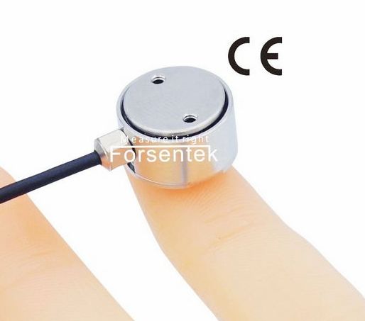 Micro Compression Force Transducer 2lb Flanged Load Cell 5lb Column Force Sensor 10lb