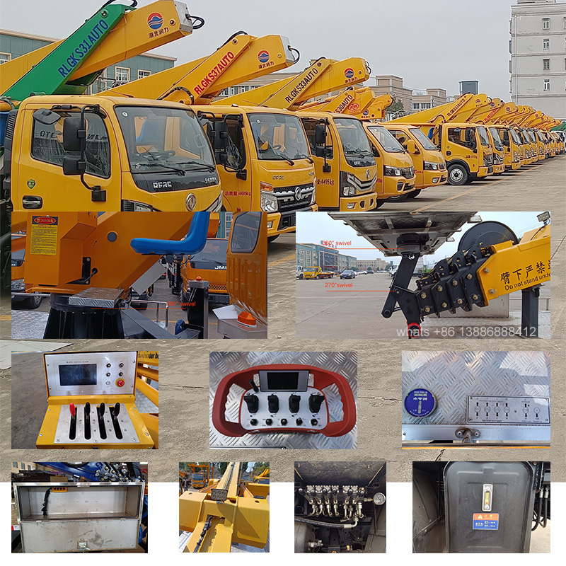 China Factory Price Dongfeng 4*2 New Diesel Customized 33 m High Fuel Efficiency High-Altitude Operation Trucks