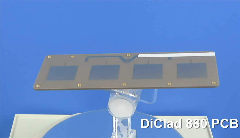 60mil DiClad 880 Printed Circuit Board With Immersion Gold Plating For Digital Radio Antennas