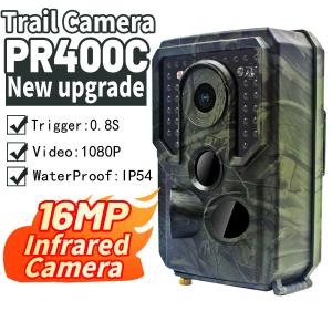 Quality PR400 PRO Night Vision Wildlife Camera 1080P 16mp Hunting Scouting Cameras wholesale