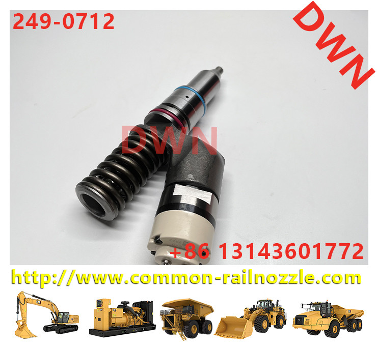 C11 Fuel Injector 249-0712 2490712 10R3147 10R-3147 For 14M, 725, 730, 966H, C11, R1600H, R1700G, RM-300