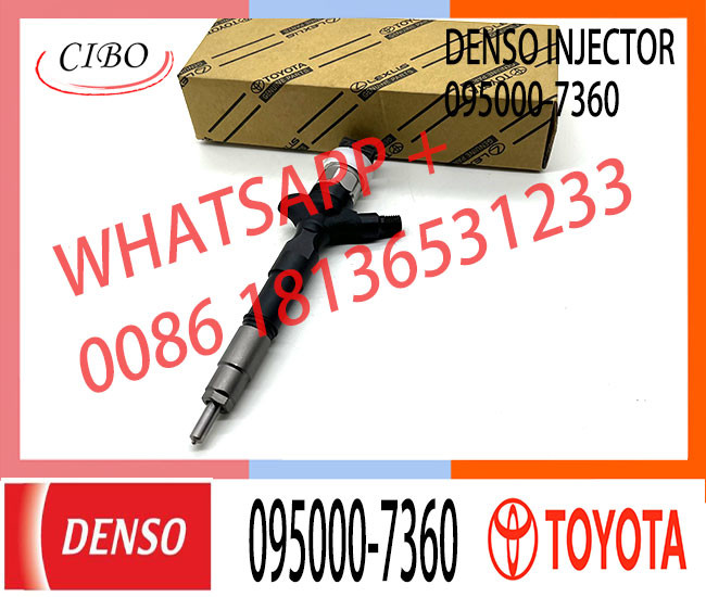 Den-so Neutral Common Rail Fuel Injector 095000-6870 095000-7360 For TOYO-TA 1KD-FTV 236770-39155