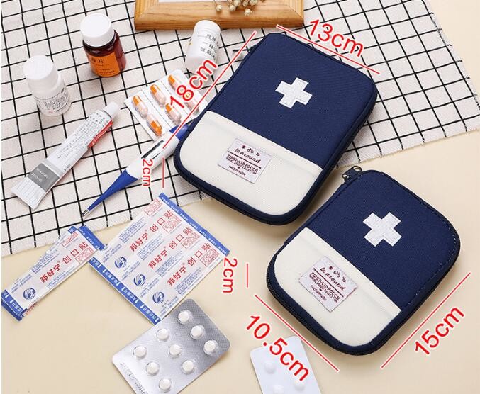 Waterproof first aid pouch mini portable first aid kit first aid bag, All purpose earthquake disaster survival backpack