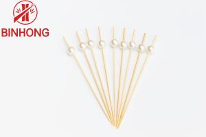 Quality Customizable 0.065kg 12CM Wooden Food Skewers For wholesale