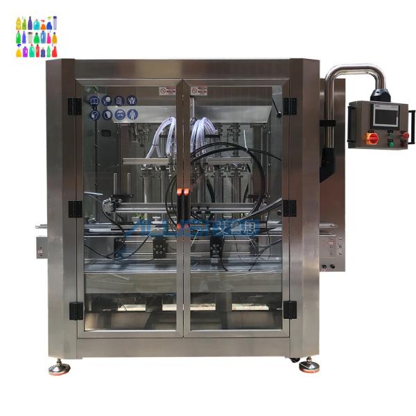Pneumatic Automatic Filling Machine For Hand Sanitizer Gel Shampoo Cosmetic Products