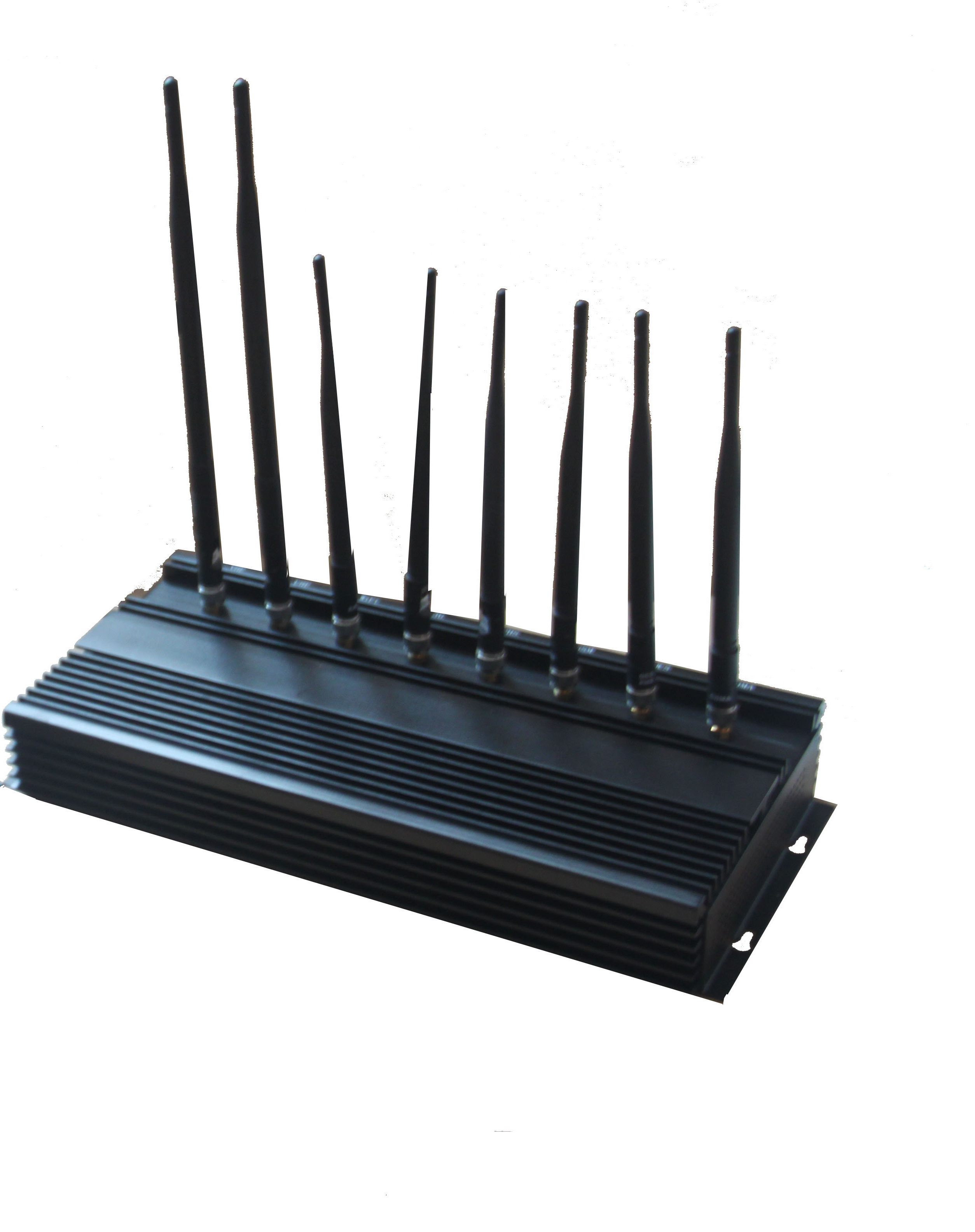 8 Antennas High Power Jammer , WIFI Blocker high power cell phone jammer