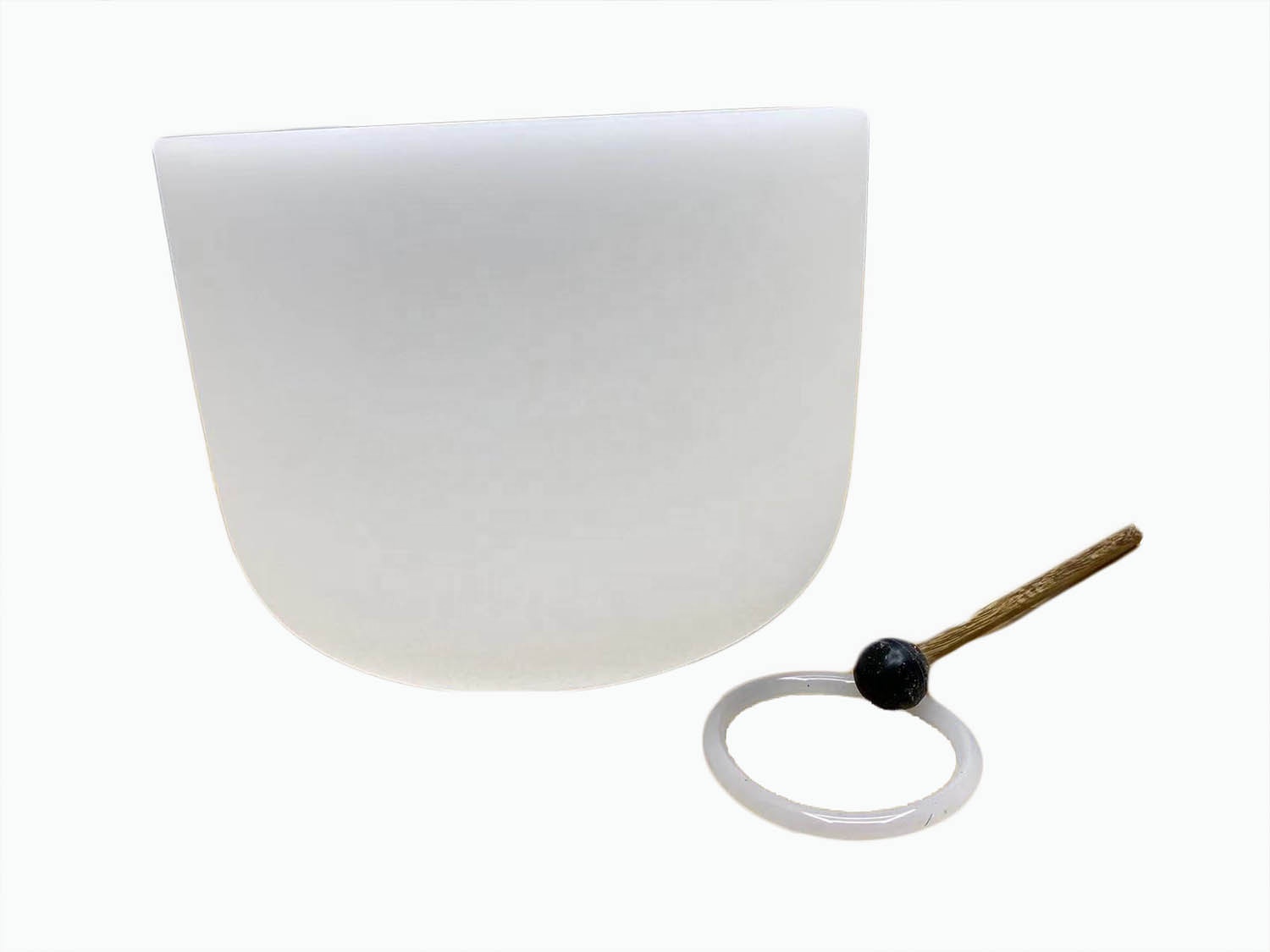 Top Quality 8-14 Set Frosted Quartz Singing Bowl with mallet and carring bags 7