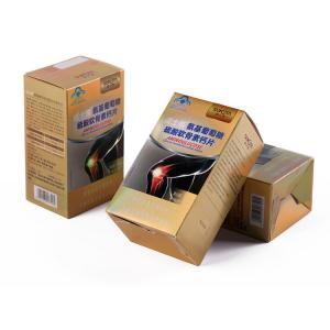 Quality FSC 375gsm Cardboard Medicine Packaging Box Auto Bottom Phamacy Paper Carton Printing wholesale