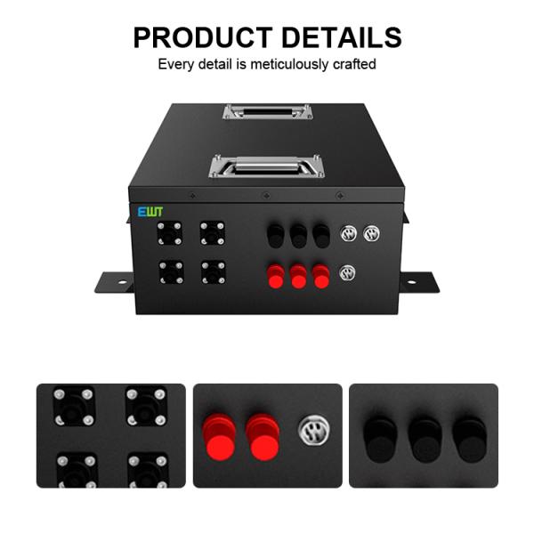 48V 50Ah Lithium Iron Phosphate Battery Pack AGV LiFePO4 Power Battery