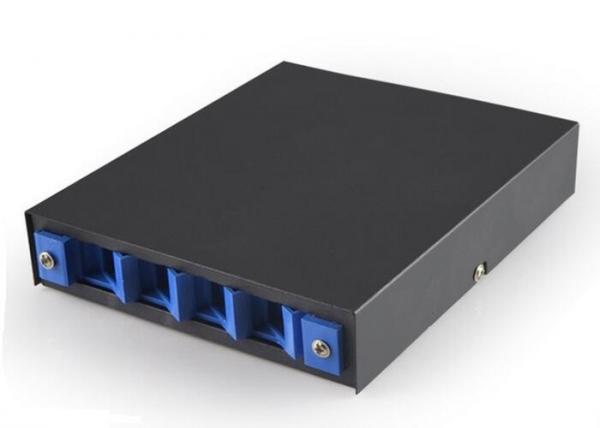 Cheap 0.32kg 4 Port Fiber Optic Cable Box , SC ST FC Adapter Optical Fiber Distribution Box for sale