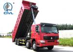 New Howo7 Dumptruck 8x4 Sinotruck 371hp For Construction Mine Working With 30m3