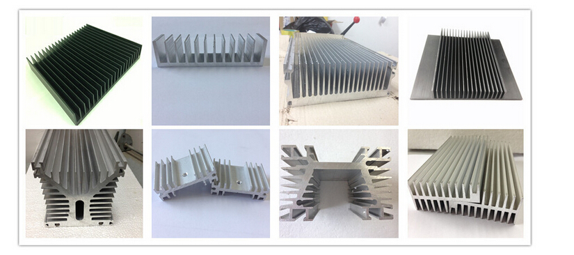 Quality black anodizing extruded aluminum heatsink wholesale