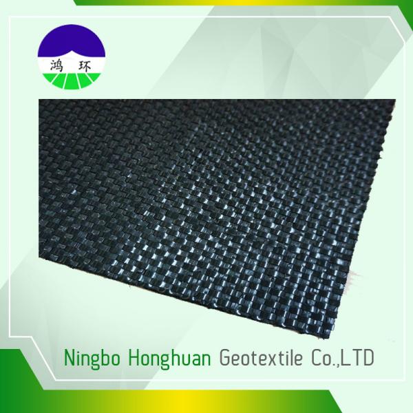 Cheap 140kn / 98kn Woven Geotextile Fabric ,  Road Construction Geotextile Driveway Fabric for sale