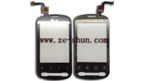 Quality Black LG Optimus Me P350 Replacement Touch Screens , Mobile Touch Screens wholesale