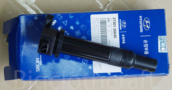 Straight Black Silicone Ignition Wire Boots for Hyundai Ignition Coil 27301.26640