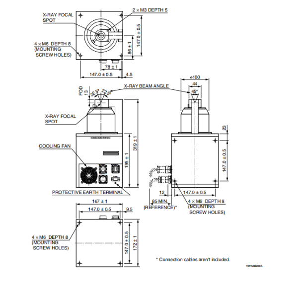 Hamamatsu 130KV Microfocus X-ray Tubes with The longest lifetime