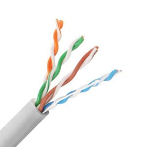 Quality Cat 5e UTP Outdoor Ethernet LAN Cable With Messenger Unshielded Ethernet Cable wholesale