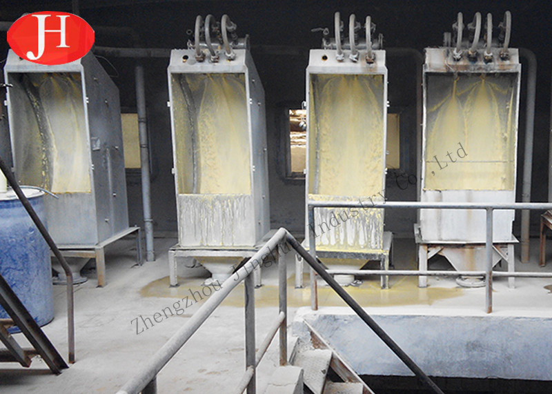 SS Pressure Arc Sieve 80㎥/H Corn Starch Making Machine