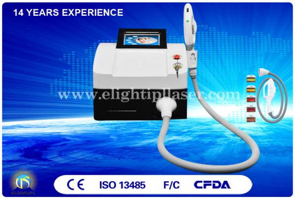 Cheap Wrinkle Removal E Light IPL RF System 7.4 Inch Color Touch LED Screen for sale