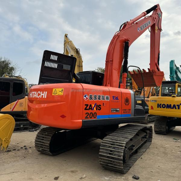 Used ZX200 Excavator with 1.1m3 Bucket Capacity in Good Condition in Japan Original
