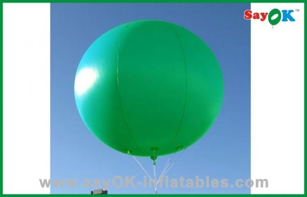 Cheap Holiday Inflatable Balloon Vivid Green Color Inflatable Helium Balloon for sale