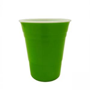 Quality 425 Ml 14 Oz PP Reusable Beer Pong Cups Injection Beer Pong Plastic Cups wholesale