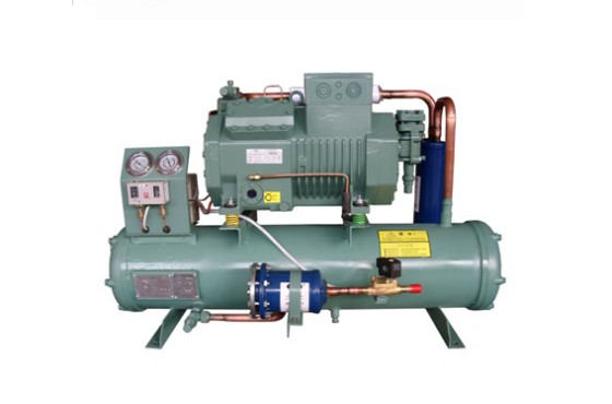 CE 9HP Water Cooled Refrigeration Unit 4CE-9Y Semi Hermetic Condensing Unit