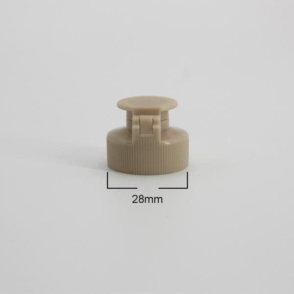 24mm Cosmetic Plastic Bottle Screw Flip Top Cap Customizable