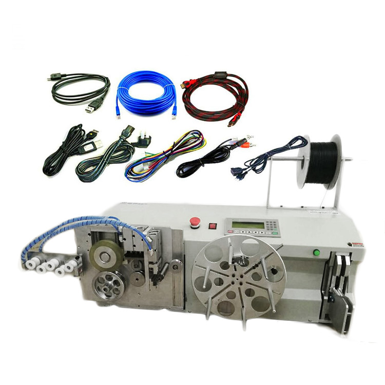Quality Programmable Wire Coil Binding Machine Cable Rewinding Cutting Machine wholesale