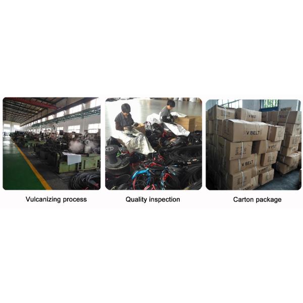 ISO9001 Certified Retail SPC Industrial Wrapped Rubber V Belt for Machine Retail