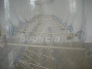 0.8mm/1.0mm PVC Material Transparent Inflatable Water Roller