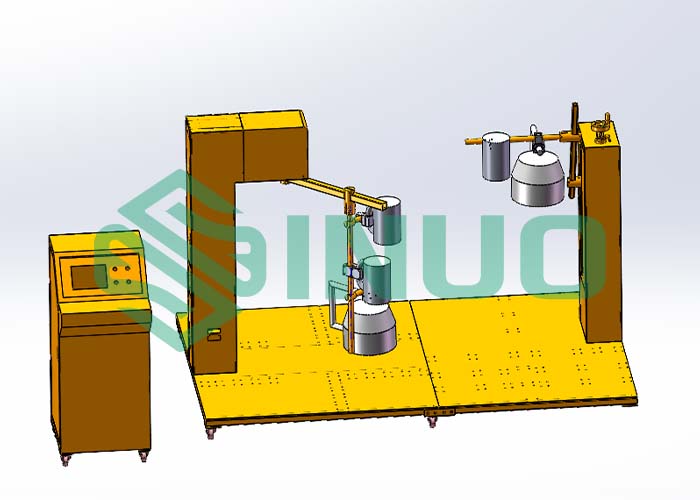 IEC 60335-2-15 Figure 109&110 Kettle Handle Strength Test Machine Mechanical Strength Testing