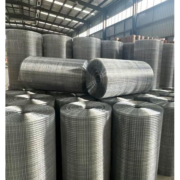 Galvanized 8 Gauge 10 Gauge PVC Coated Welded Wire Mesh Roll Welded