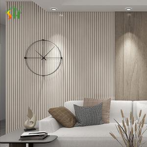 Quality 20MM Thickness Wpc Wall Panel For Decor Fluted Wall Panel Wood Plastic Composite wholesale