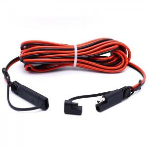 China 2 Pin SAE Connector Quick Disconnect Trailer Wire Harness Male to Female Cable Assembly Manufacturer on sale
