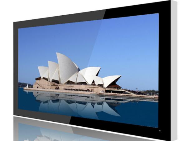 Ultrathin Indoor Advertising Digital Signage 82 Inch Samsung , Waterproof