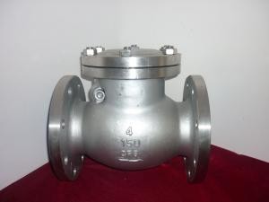 Compact Size Stainless Steel Check Valve , Flanged Check Valve API 150LB