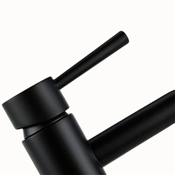 Single Hole Single Handle Basin Mixer Hot Cold Water Wash Basin Taps